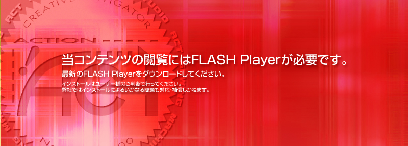 ̉ʂɂ́AŐVFlash Player_E[h邩AJavaScriptONɂĂ܂B